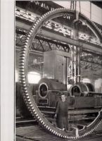 Roue dentée 6 metres de diamètre
