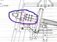 croquis montrant l‘endroit de la cassure