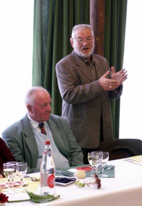L‘allocution très amicale du président Max