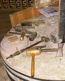 Les outils de rhabillage des meules
