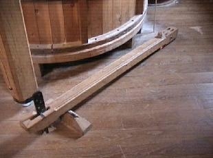 La trempure, meules écartées